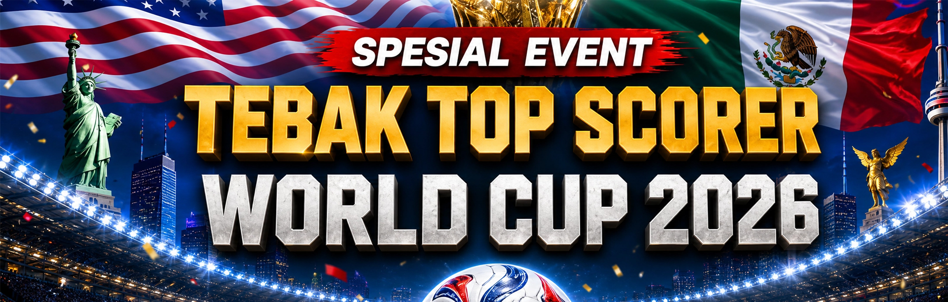 SPECIAL EVENT TEBAK TOP SCORER WORLD CUP 2026