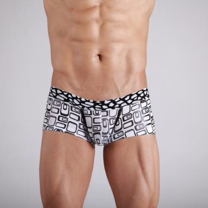 Cotton Boxer Black and White colors for men