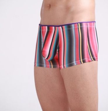 Multicolor Striped Cotton Boxer for men
