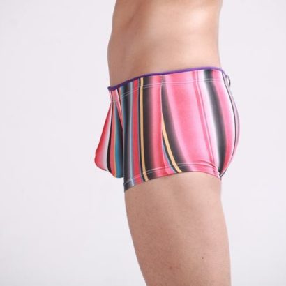 Multicolor Striped Cotton Boxer for men