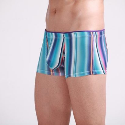 Multicolor Striped Cotton Boxer for men