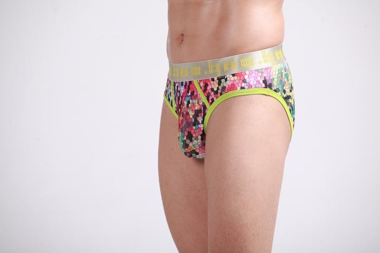 Colorful Cotton Brief Boxer for men