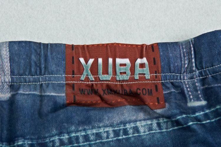 Boxer Cotton imitator colors of dark blue jeans for men