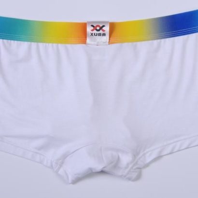 White Cotton Trunk Boxer