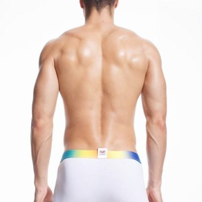 White Cotton Trunk Boxer