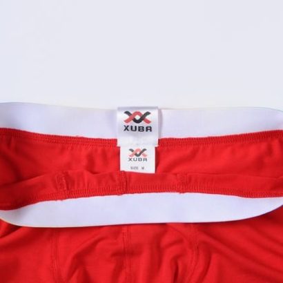 Red Cotton Trunk Boxer