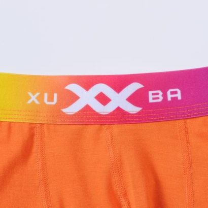 Orange Cotton Trunk Boxer