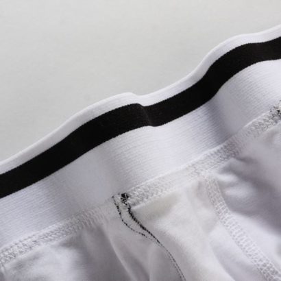 White Cotton Trunk Boxer