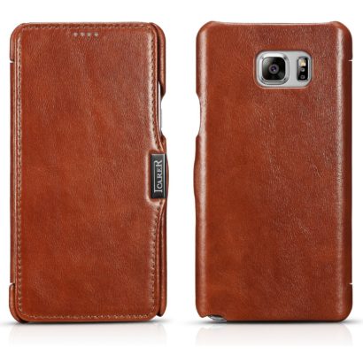 Galaxy Note 5 High Quality Protective Cover Made of Natural Cow Leather, Samsung