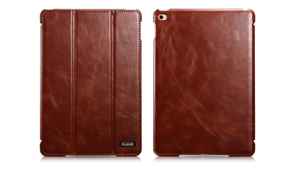 iPad mini 4 Vintage Leather Design Real Cowhide Leather Multi Colors