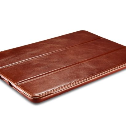 iPad Pro 9.7 inch Vintage Leather With Triple Folded Design Real Cowhide Leather