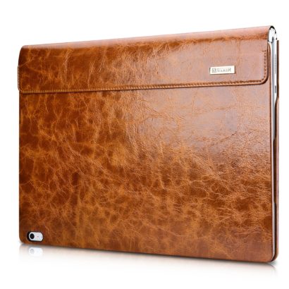 Surface Book Oil Wax Vintage Genuine Leather Detachable Folio Case