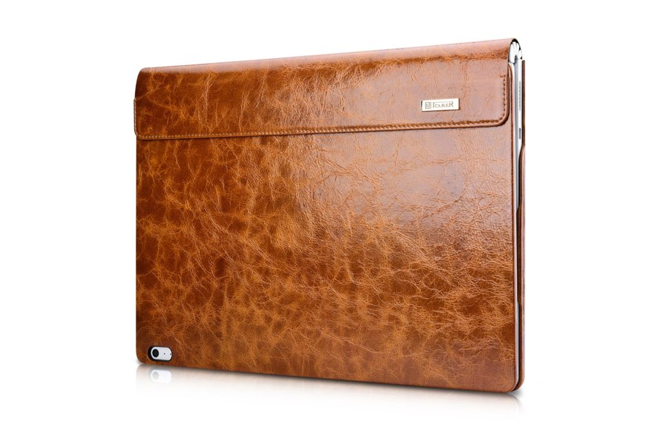 Surface Book Oil Wax Vintage Genuine Leather Detachable Folio Case