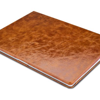 Surface Book Oil Wax Vintage Genuine Leather Detachable Folio Case