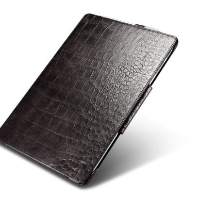 Surface Pro4 Embossed Crocodile Genuine Leather Folio Case