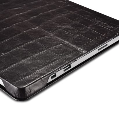 Surface Pro4 Embossed Crocodile Genuine Leather Folio Case