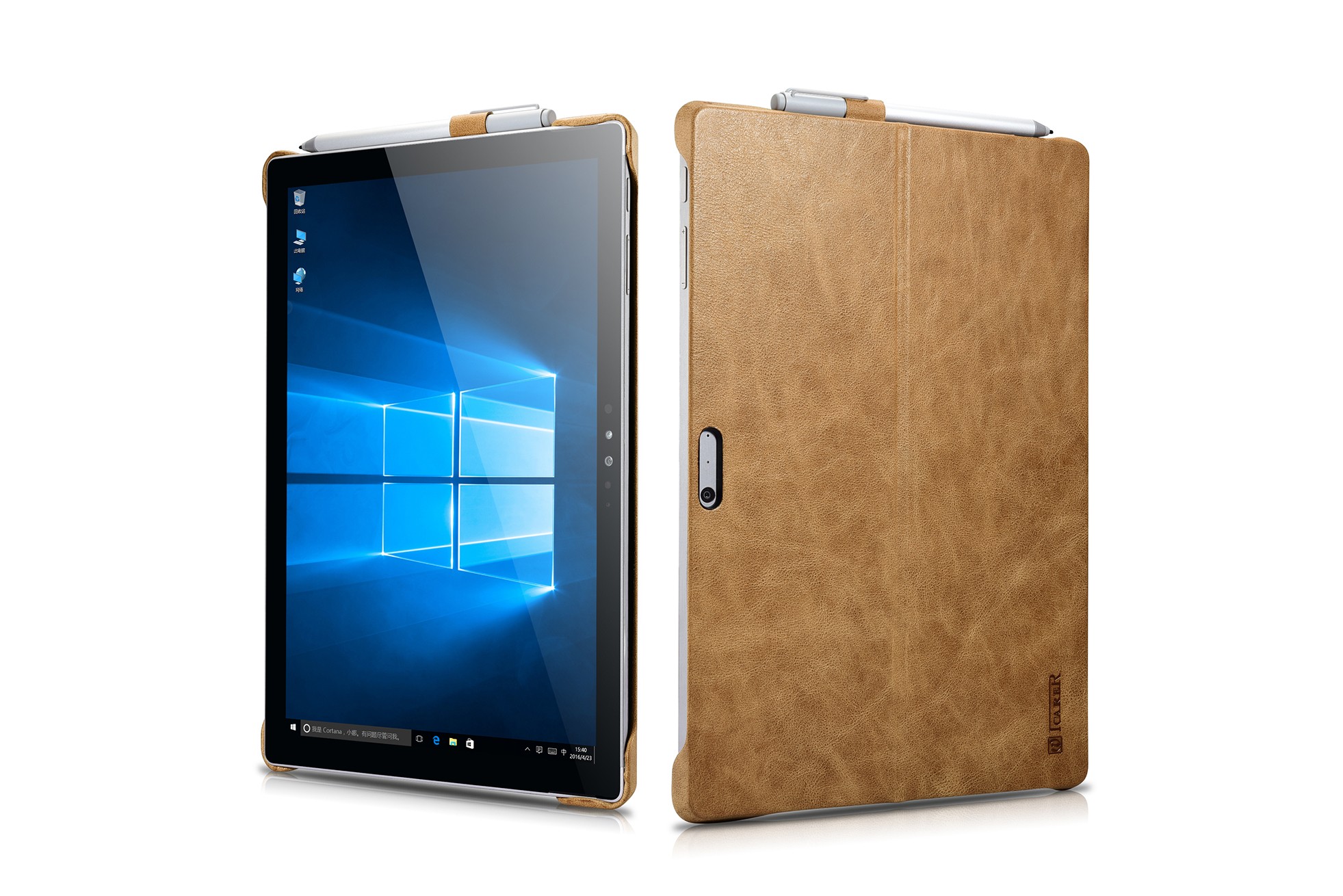 Surface Pro4 Shenzhou Genuine Leather Back Cover