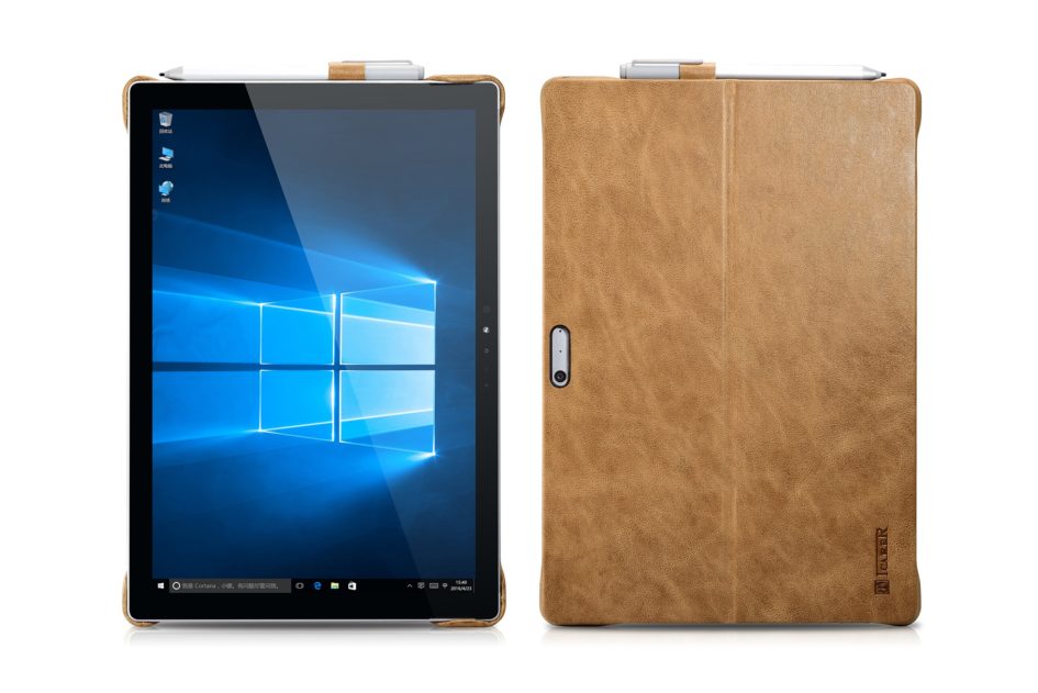 Surface Pro4 Shenzhou Genuine Leather Back Cover