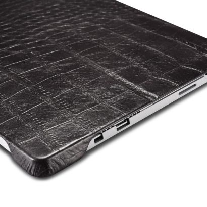 Surface Pro4 Embossed Crocodile Genuine Leather Back Cover