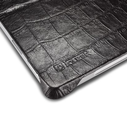 Surface Pro4 Embossed Crocodile Genuine Leather Back Cover