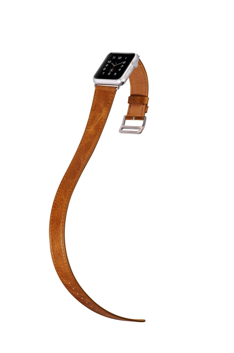 Classic Genuine Leather Quadri Watchband Series For Apple Watch