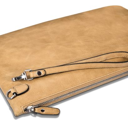 Shenzhou Real leather Latop Zipper Sleeve for Medium Size for iPad Pro 9.7 inch,iPad Air 2