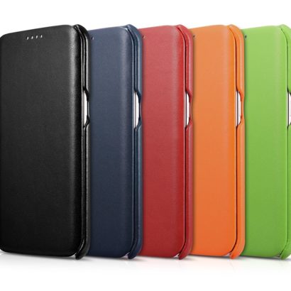 Samsung Galaxy S7 Edge Luxury Series Side Open Genuine Leather Case