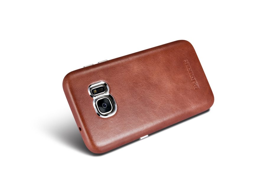 Samsung Galaxy S7 Vintage Back Cover Series Genuine Leather Case