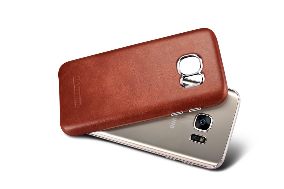 Samsung Galaxy S7 Vintage Back Cover Series Genuine Leather Case