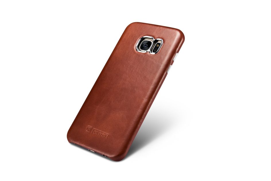 Samsung Galaxy S7 Edge Vintage Back Cover Series Genuine Leather Case