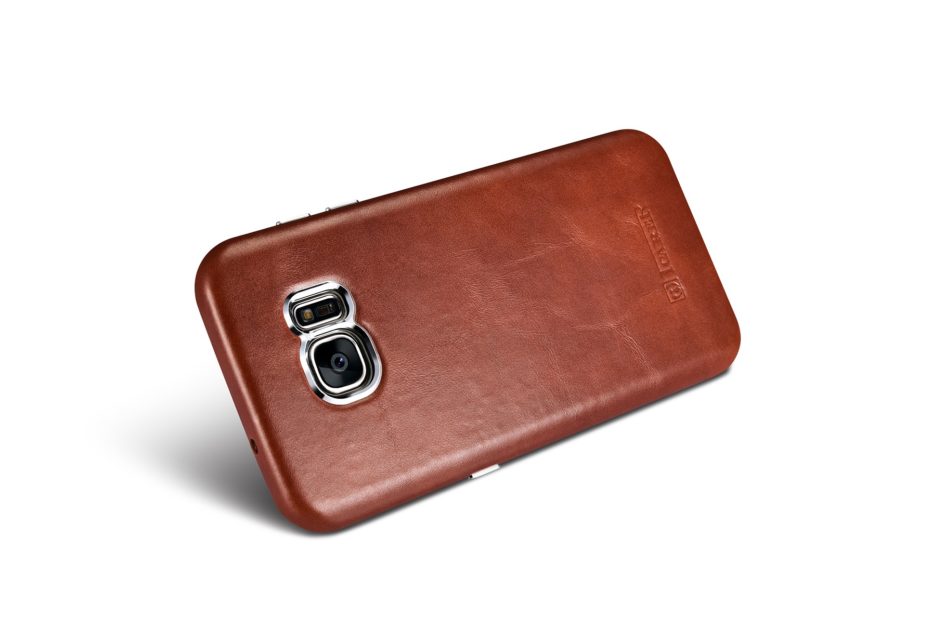 Samsung Galaxy S7 Edge Vintage Back Cover Series Genuine Leather Case