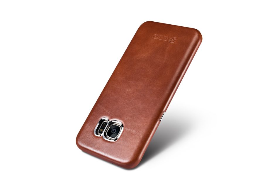 Samsung Galaxy S7 Edge Vintage Back Cover Series Genuine Leather Case