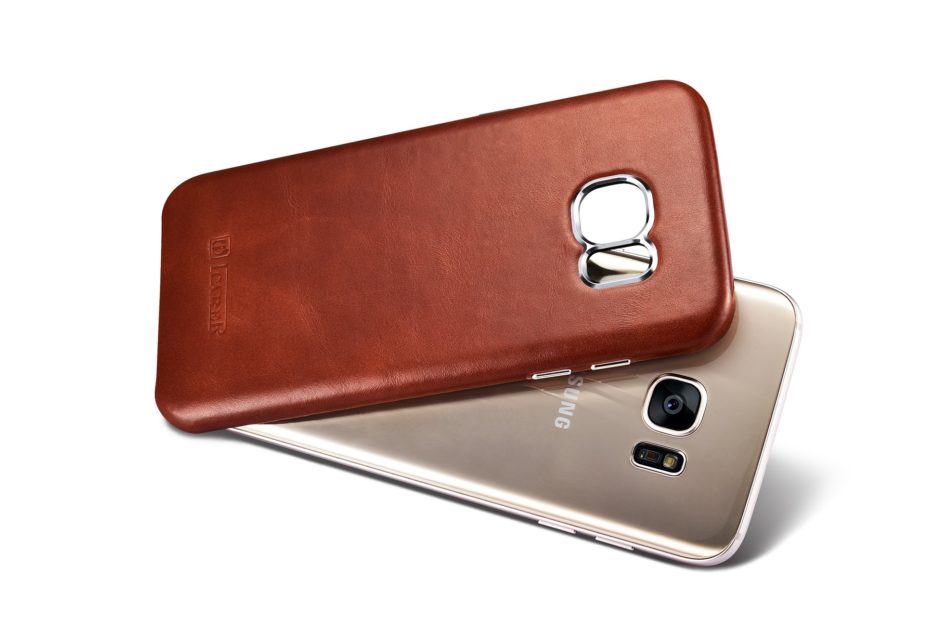 Samsung Galaxy S7 Edge Vintage Back Cover Series Genuine Leather Case