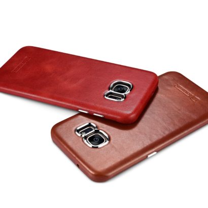 Samsung Galaxy S7 Edge Vintage Back Cover Series Genuine Leather Case