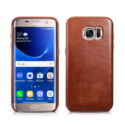 Samsung Galaxy S7 Edge Vintage Back Cover Series Genuine Leather Case