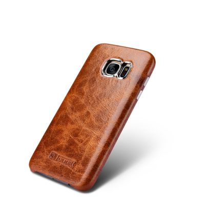 Samsung Galaxy S7 Oil Wax Back Cover Series Genuine Leather Case