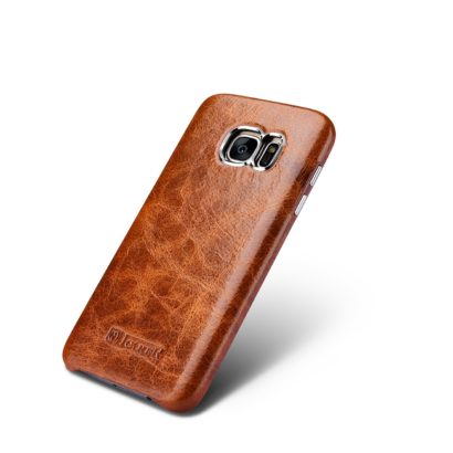 Samsung Galaxy S7 Oil Wax Back Cover Series Genuine Leather Case