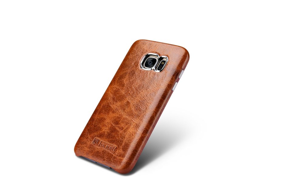 Samsung Galaxy S7 Oil Wax Back Cover Series Genuine Leather Case