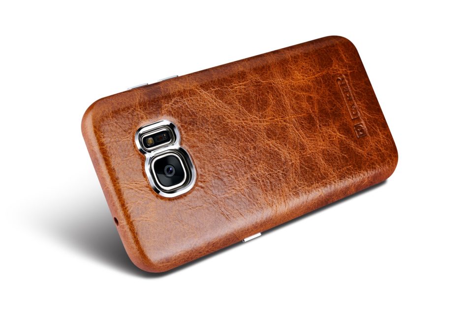 Samsung Galaxy S7 Oil Wax Back Cover Series Genuine Leather Case