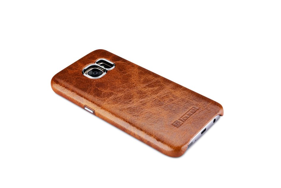 Samsung Galaxy S7 Oil Wax Back Cover Series Genuine Leather Case