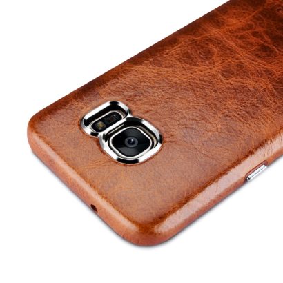 Samsung Galaxy S7 Oil Wax Back Cover Series Genuine Leather Case