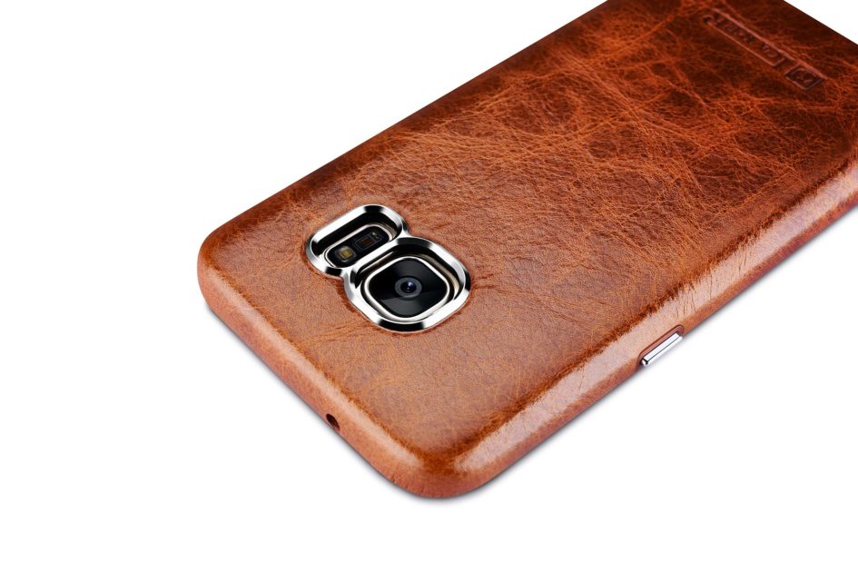 Samsung Galaxy S7 Oil Wax Back Cover Series Genuine Leather Case