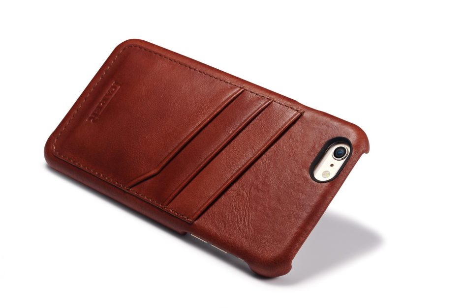 iPhone 6 Plus/ 6S Plus Baroque Vintage Back Cover Series Genuine Leather Case