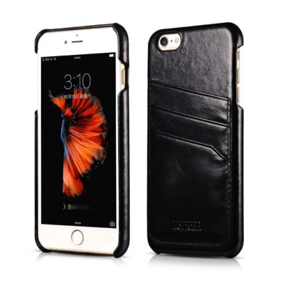 iPhone 6 Plus/ 6S Plus Baroque Vintage Back Cover Series Genuine Leather Case