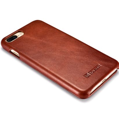 iPhone 7 Plus Curved Edge Vintage Series Genuine Leather Case