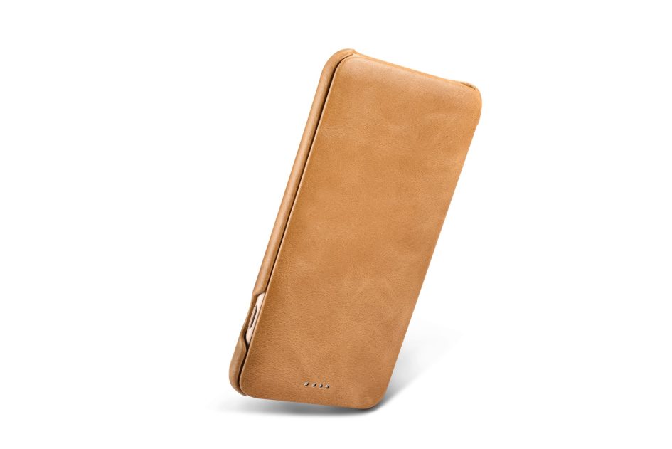 iPhone 7 Plus Curved Edge Vintage Series Genuine Leather Case