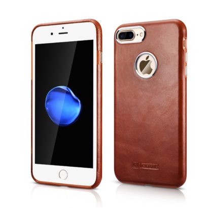iPhone 7 Plus Transformers Vintage Back Cover Genuine Leather Case