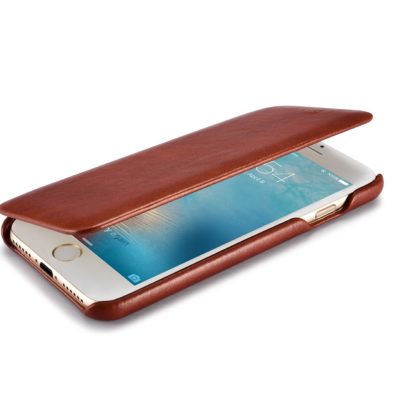 iPhone 7 Curved Edge Vintage Series Genuine Leather Case