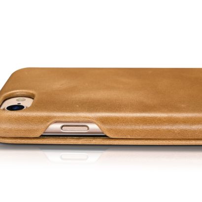 iPhone 7 Curved Edge Vintage Series Genuine Leather Case