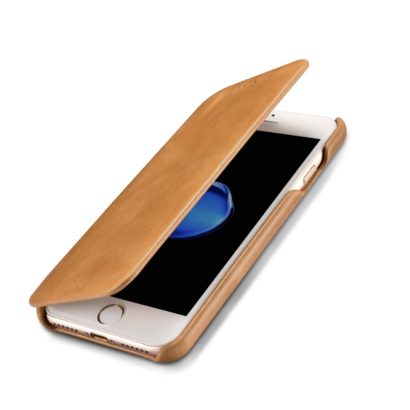 iPhone 7 Curved Edge Vintage Series Genuine Leather Case